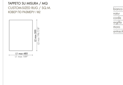 SYON plain — custom size per m²