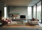 Devina Nais Zero.16 L.22 living-room composition - Titanio, Holand Grey, Pesca and Giada