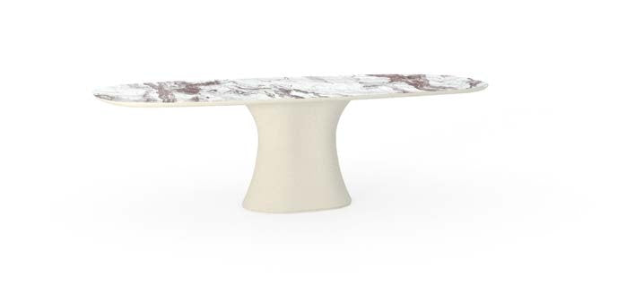 Devina Nais Cosmopolitan My-Glass - Monolith dining table