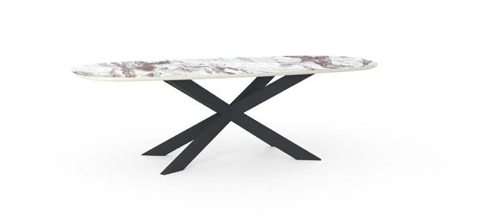Devina Nais Cosmopolitan My-Glass - Star dining table