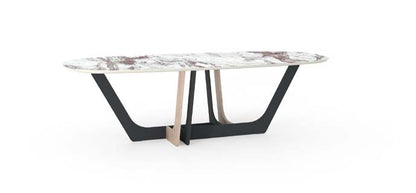 Devina Nais Cosmopolitan My-Glass - Wave dining table