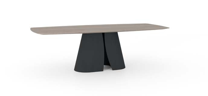 Devina Nais Manhattan barrel - Shell dining table