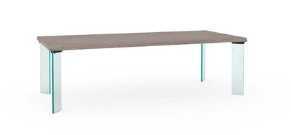 Devina Nais Seattle - Line (Glass Base) dining table