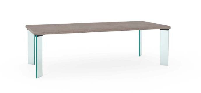 Devina Nais Seattle - Line (Glass Base) dining table