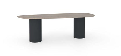Devina Nais Stone - Pillar dining table
