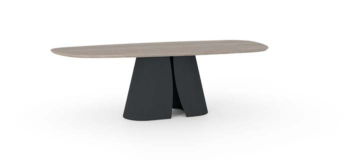 Devina Nais Stone - Shell dining table