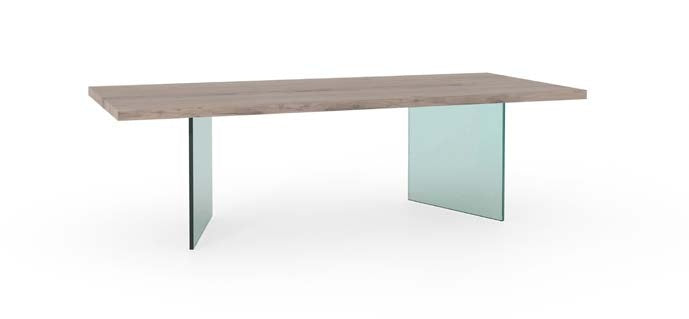 Devina Nais Wood - Wall V dining table