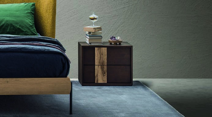 Devina Nais Bedside Table Galaxy