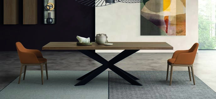 Devina Nais Table Top Dakota — tabletop shown on a separately supplied base