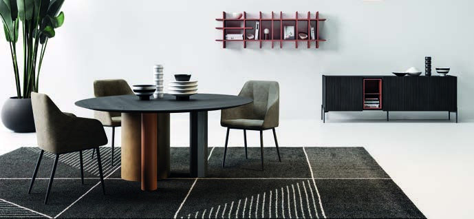 Devina Nais Table Top Manhattan slice — tabletop shown on a separately supplied base
