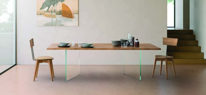 Devina Nais Table Top Twins — tabletop shown on a separately supplied base