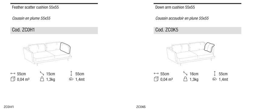 Ditre Italia Royal soft — manufacturer article drawings and dimensions