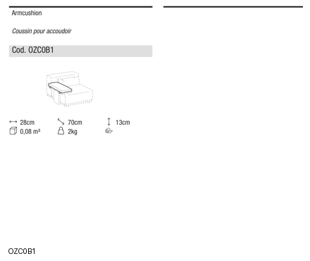 Ditre Italia Tao Outdoor — manufacturer article drawings and dimensions