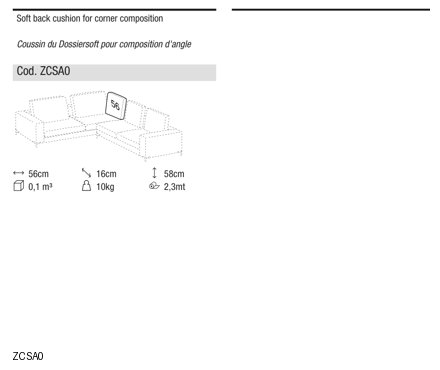 Ditre Italia Union soft — manufacturer article drawings and dimensions