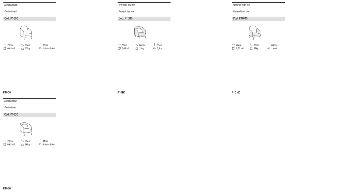 Ditre Italia Lucia — manufacturer article drawings and dimensions
