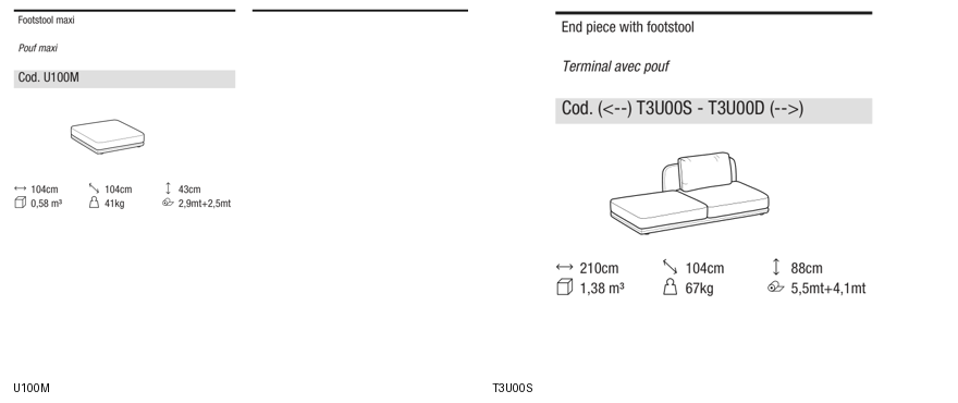 Ditre Italia Avalon — manufacturer article drawings and dimensions