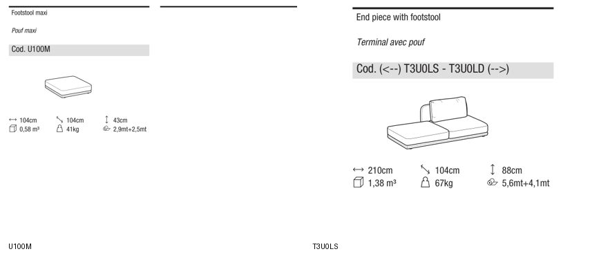 Ditre Italia Avalon next — manufacturer article drawings and dimensions