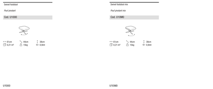 Ditre Italia Cut — manufacturer article drawings and dimensions