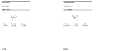 Ditre Italia Cut soft — manufacturer article drawings and dimensions