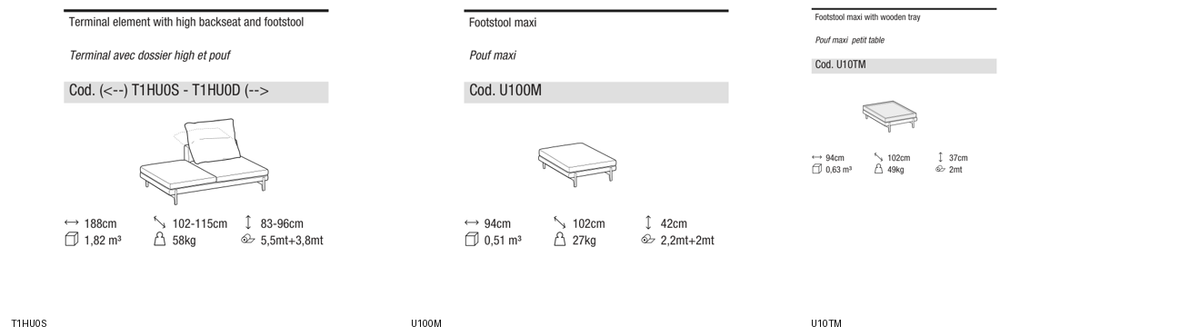 Ditre Italia Kim high — manufacturer article drawings and dimensions