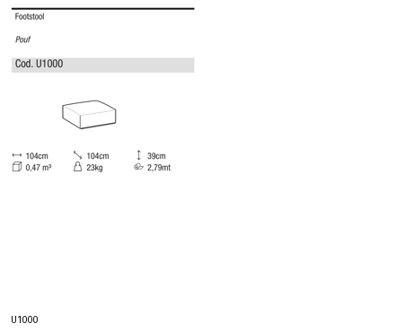 Ditre Italia Monolith — manufacturer article drawings and dimensions