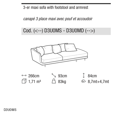 Ditre Italia Royal soft — manufacturer article drawings and dimensions