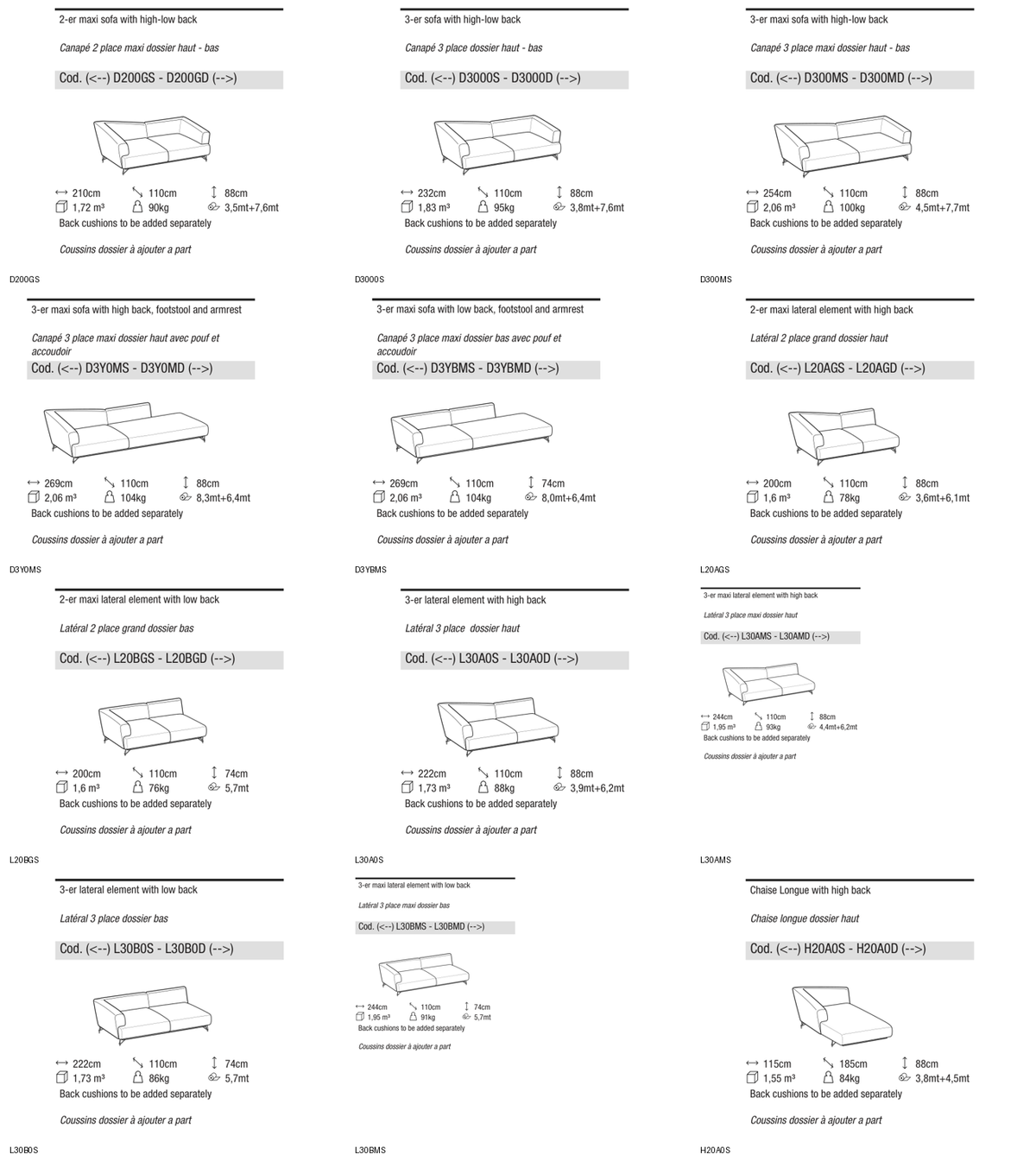 Ditre Italia Lennox soft — manufacturer article drawings and dimensions