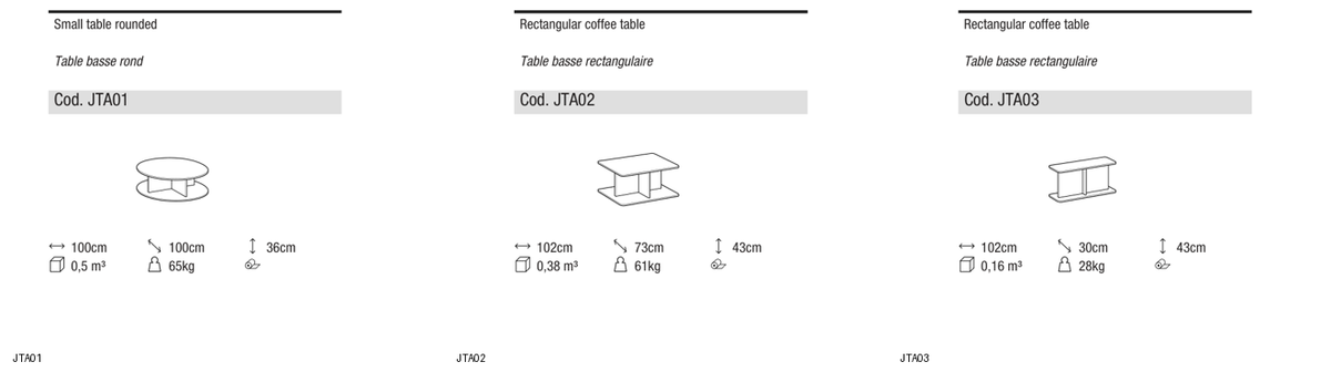 Ditre Italia Crossline — manufacturer article drawings and dimensions