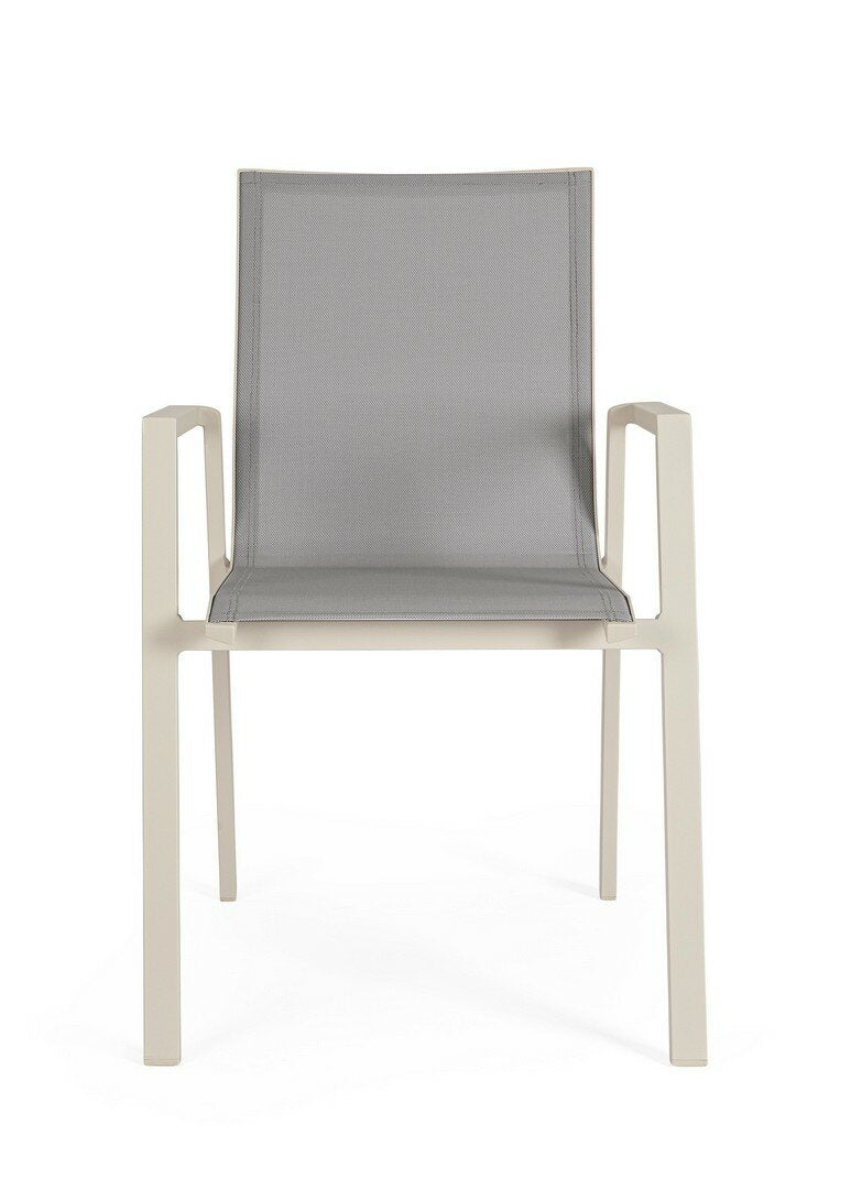Bizzotto Krion White Chaise Longue Furniture — Bizzotto