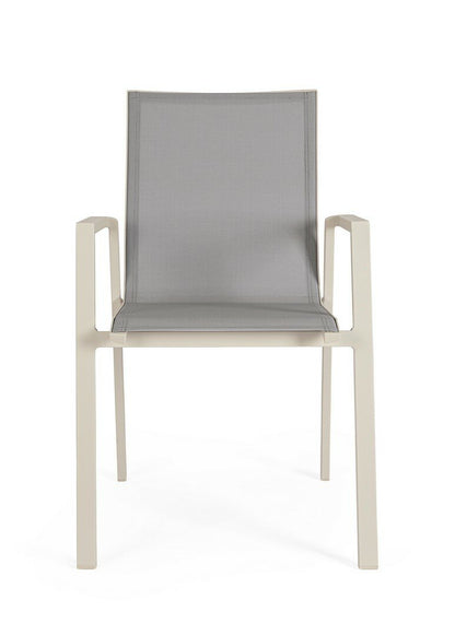 Bizzotto Krion White Chaise Longue Furniture — Bizzotto