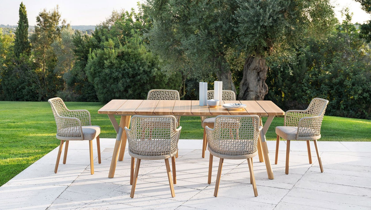 Varaschin Link Rectangular garden table