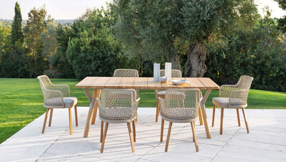 Varaschin Link Rectangular garden table