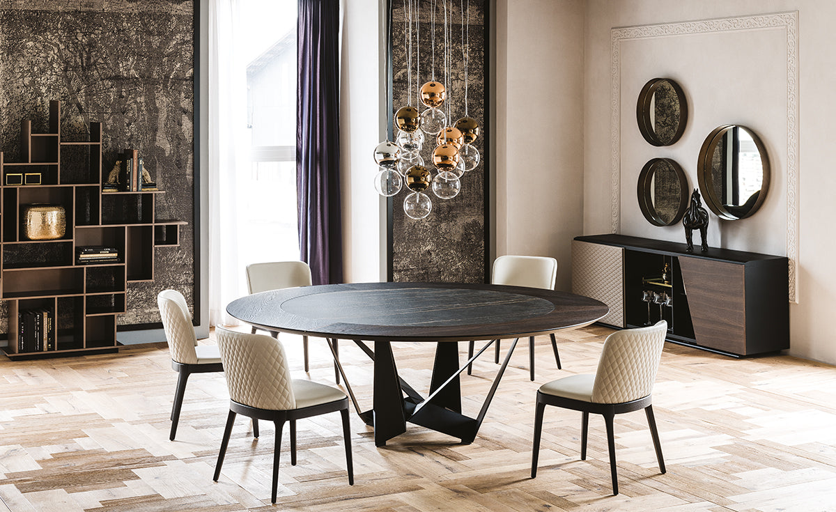 Cattelan Italia Table SKORPIO Ker-Wood Round