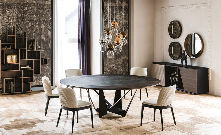 Cattelan Italia Table SKORPIO Ker-Wood Round