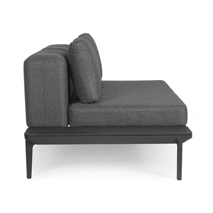 Bizzotto Matrix Charcoal Sofa 2 seats — Bizzotto