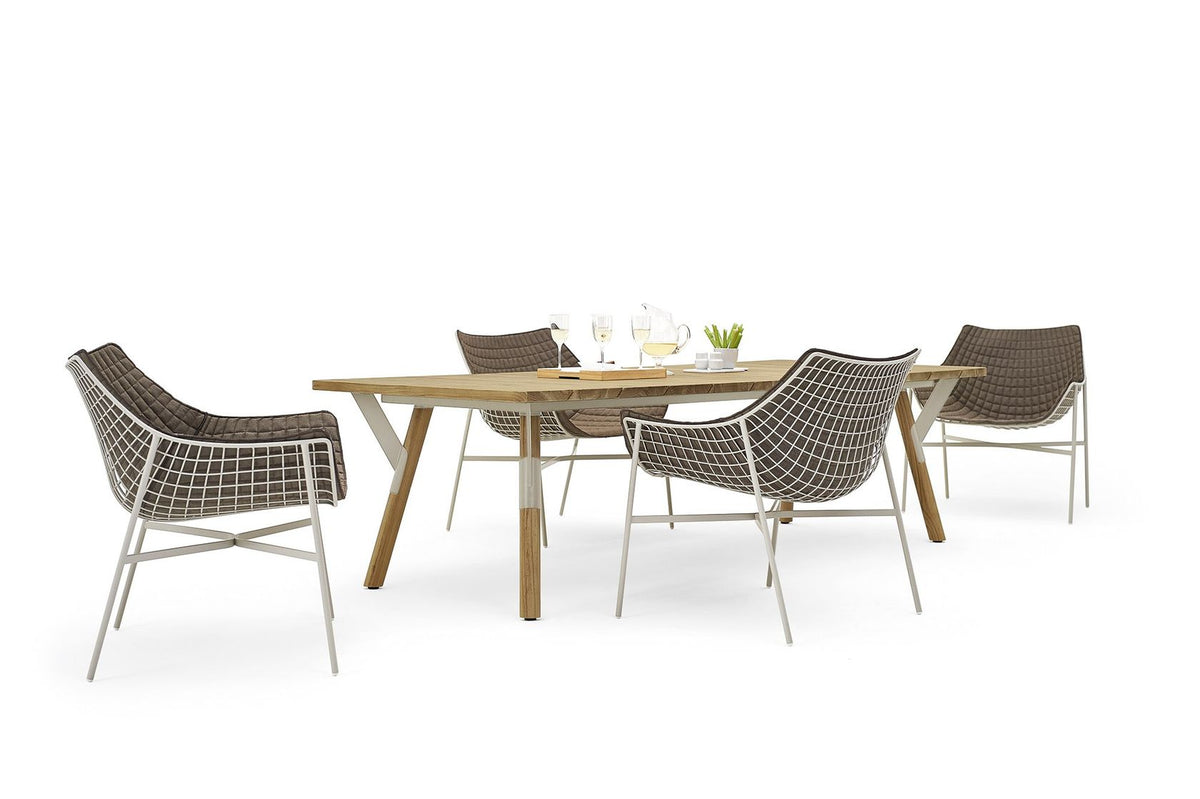 Varaschin Link Low Rectangular garden table