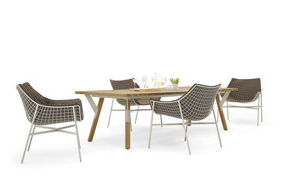 Varaschin Link Low Rectangular garden table
