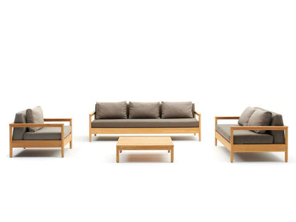 Varaschin Bali 2 seater teak garden sofa