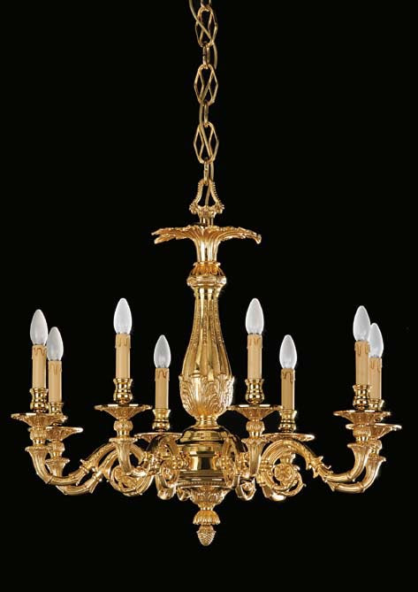 G. Moscatelli Chandelier 22593/8 — manufacturer catalogue photo