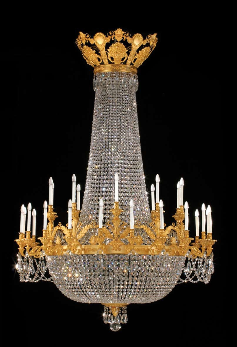 G. Moscatelli Chandelier 22619/30(+18) — manufacturer catalogue photo