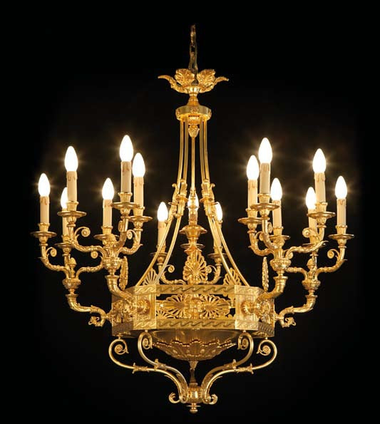 G. Moscatelli Chandelier 22636/15(+3) — manufacturer catalogue photo