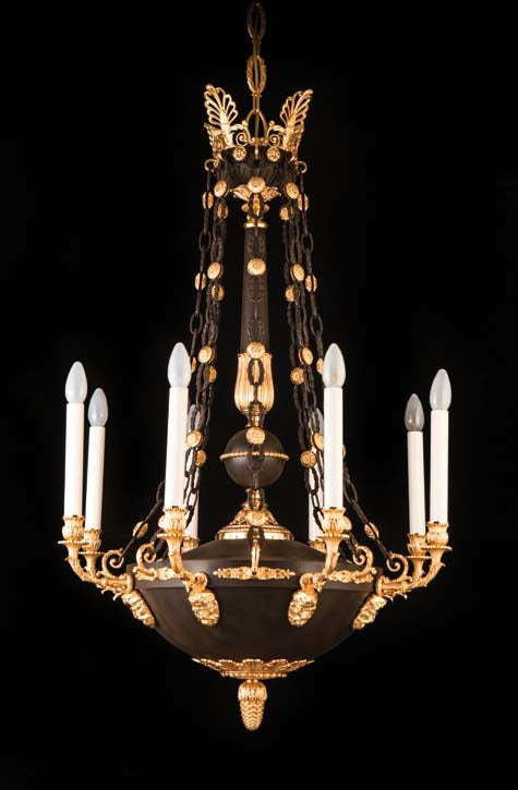 G. Moscatelli Chandelier 22663/8 — manufacturer catalogue photo