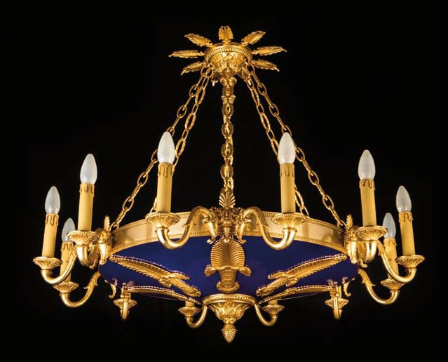 G. Moscatelli Chandelier 22664/12(+6) — manufacturer catalogue photo