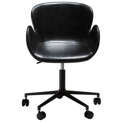 DAN-FORM Office Chair GAIA · Vintage black artificial leather · 2