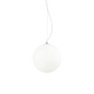 Ideal Lux Pendant Light MAPA BIANCO SP1 D30 — manufacturer article 009087