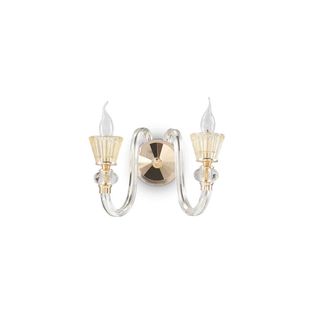 Ideal Lux Wall Light STRAUSS AP2 — manufacturer article 140599