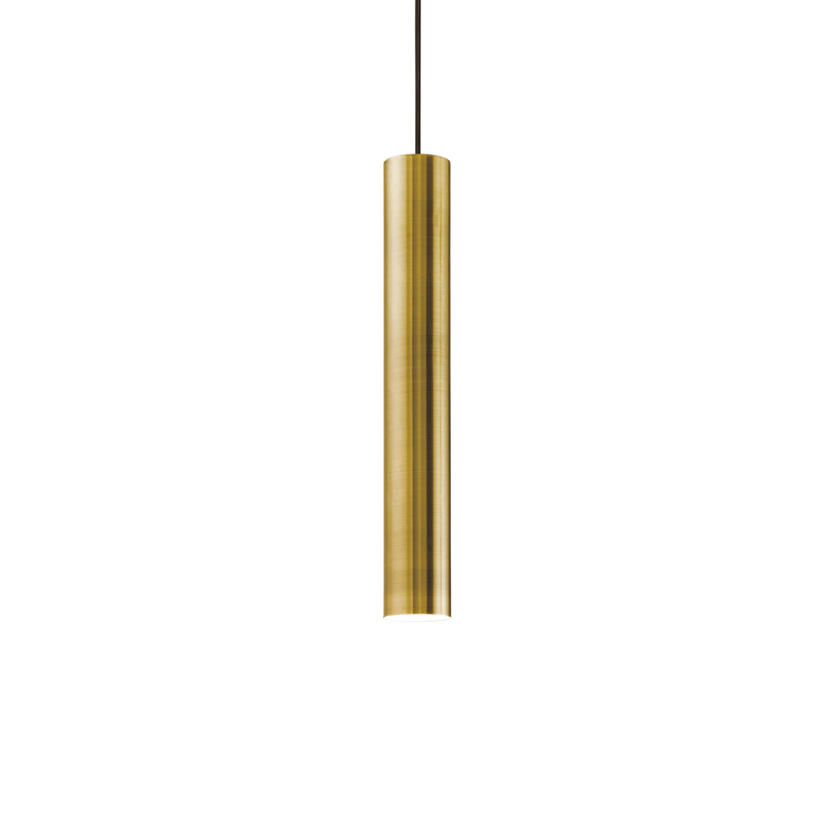 Ideal Lux Pendant Light LOOK SP1 ROUND D60 H400 BRUNITO — manufacturer article 141794