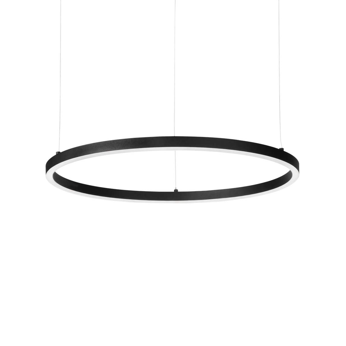Ideal Lux Pendant Light ORACLE SLIM SP D090 ROUND ON-OFF NE — manufacturer article 229508