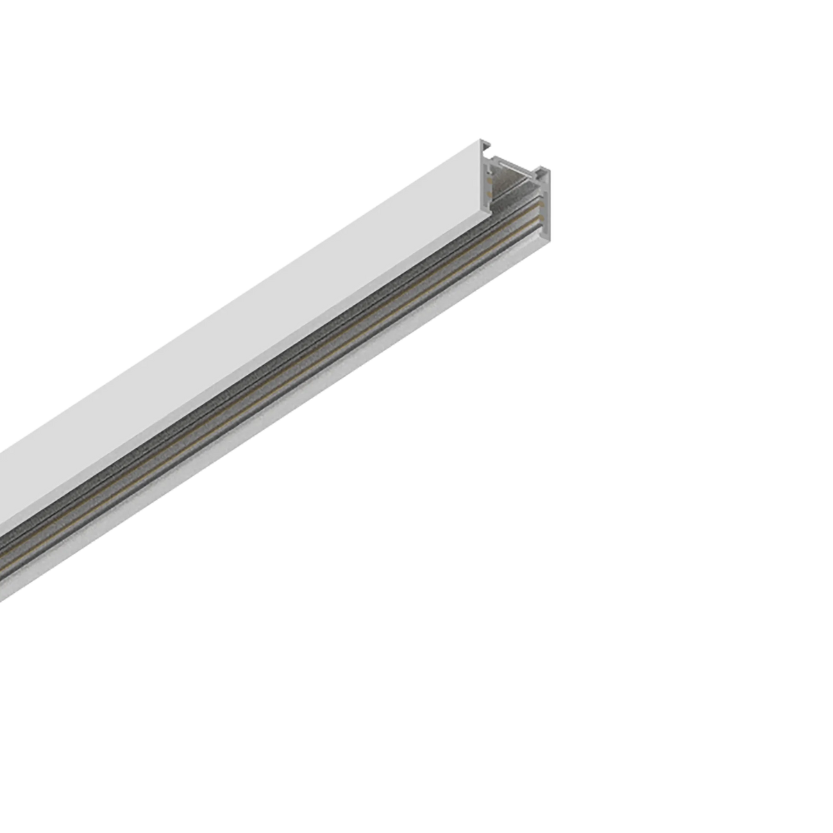 Ideal Lux Track System Component EGO LOW BINARIO 1 MT BI — manufacturer article 282909