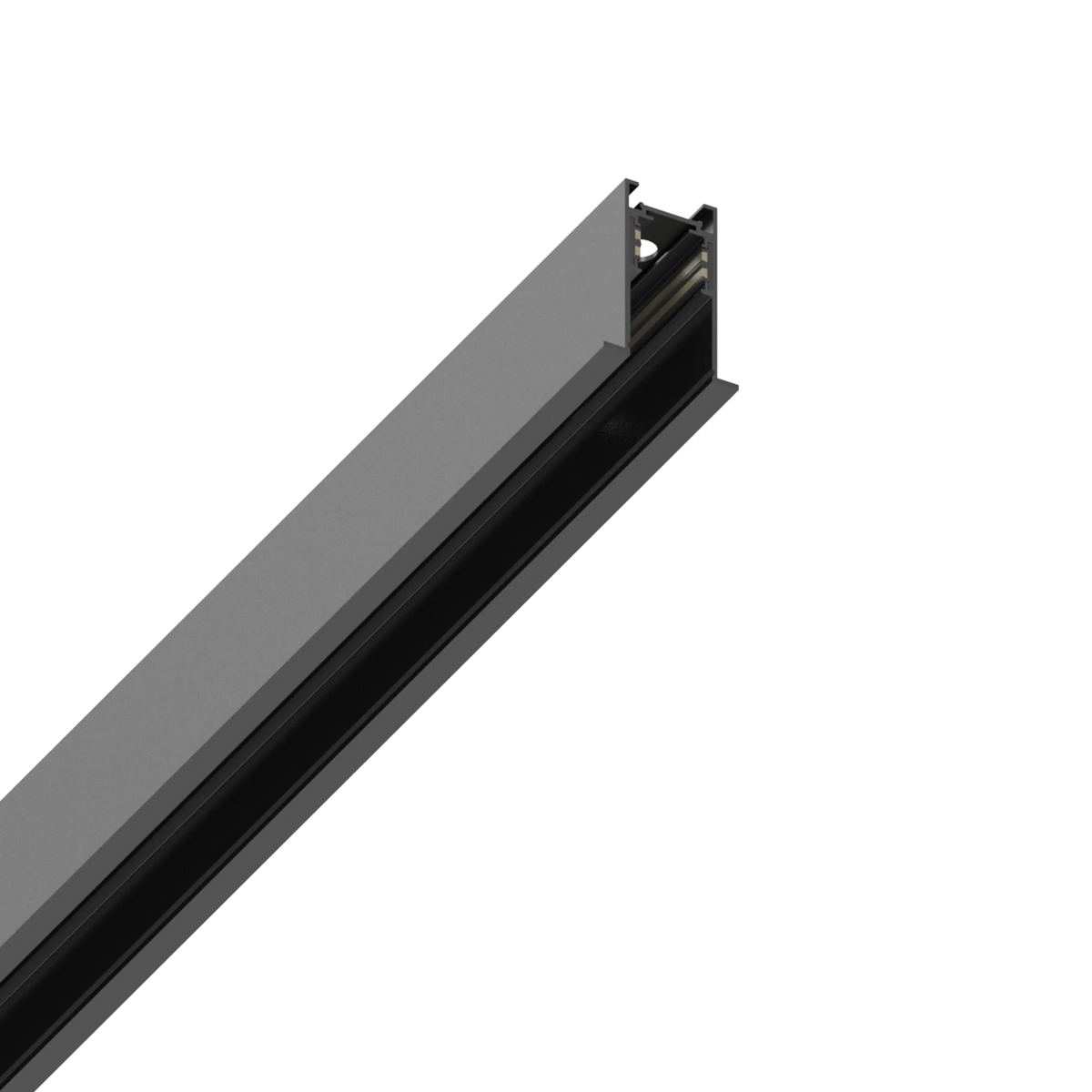 Ideal Lux Track System Component EGO RECESSED TRIM BINARIO 2 MT NE — manufacturer article 320458